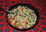 Salade printanière de quinoa